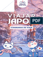 Itinerario Japón 2025 (DS x Mubang)