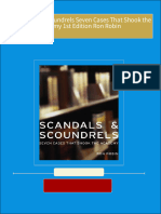 Download ebooks file Scandals and Scoundrels Seven Cases That Shook the Academy 1st Edition Ron Robin all chapters