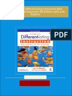 Strategies for Differentiating Instruction Best Practices for the Classroom 4th Edition Julia Link Roberts download pdf