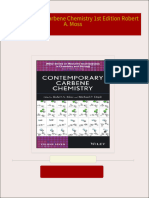 Contemporary Carbene Chemistry 1st Edition Robert A. Moss 2024 Scribd Download