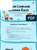 English Language Grammar Rules _ by Slidesgo copia