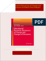 Download Complete Educational Research Discourses of Change and Changes of Discourse 1st Edition Paul Smeyers PDF for All Chapters