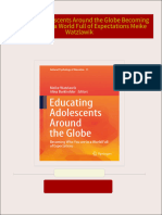 PDF Educating Adolescents Around the Globe Becoming Who You Are in a World Full of Expectations Meike Watzlawik download