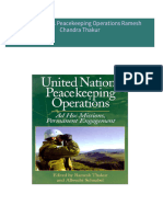 United Nations Peacekeeping Operations Ramesh Chandra Thakur all chapter instant download