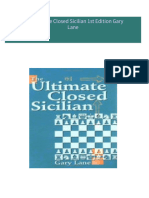 Immediate download The Ultimate Closed Sicilian 1st Edition Gary Lane ebooks 2024