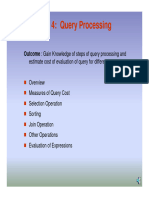 unit-2 Query processing and optimization,Query equivalence, Join strategies (1)