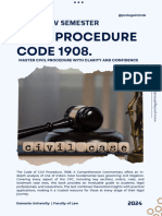 LLB 3YDC- V Semester -Civil Procedure Code 1908.