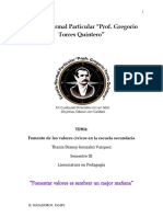 Fomento de Los Vaores Civicos y Eticos