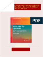 Instant Access to Grammar for Teachers A Guide to American English for Native and Non Native Speakers 2nd Edition Andrea Decapua ebook Full Chapters