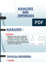 Alkaloids and Terpenoids