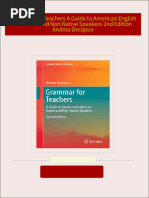 Full download Grammar for Teachers A Guide to American English for Native and Non Native Speakers 2nd Edition Andrea Decapua pdf docx