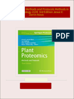 Download full Plant Proteomics Methods and Protocols Methods in Molecular Biology 2139  3rd Edition Jesus V. Jorrin-Novo ebook all chapters