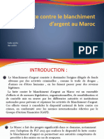 La Lutte Contre Le Blanchiment d’Argent Au Maroc-1