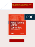 [FREE PDF sample] Relay Tuning of PID Controllers For Unstable MIMO Processes 1st Edition M. Chidambaram ebooks