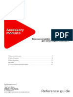 accessory modules (igs-nt & id-dcu) - reference guide