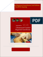 Get Ultrasound Guided Regional Anesthesia 2nd Edition David B. Auyong PDF ebook with Full Chapters Now