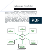 UNIT1 INTRODUCTION TO R PROGRAMMING