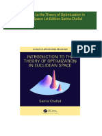 Download ebooks file Introduction to the Theory of Optimization in Euclidean Space 1st Edition Samia Challal all chapters