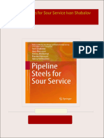 Instant Access to Pipeline Steels for Sour Service Ivan Shabalov ebook Full Chapters