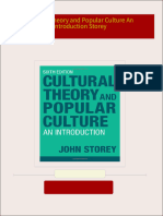 Cultural Theory and Popular Culture An Introduction Storey 2024 Scribd Download