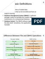 Dbms Basics Unit 1