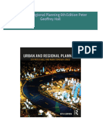 Download Complete Urban and Regional Planning 6th Edition Peter Geoffrey Hall PDF for All Chapters