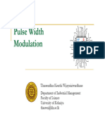 Pulse Width Modulation