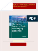 Immediate download The Urban Transport Crisis in Emerging Economies 1st Edition Dorina Pojani ebooks 2024