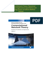 Instant ebooks textbook Computational Network Theory Theoretical Foundations and Applications Quantitative and Network Biology Series 1st Edition Matthias Dehmer download all chapters