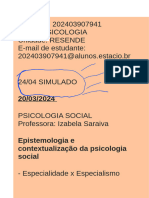 Psicologia Social (aulas)