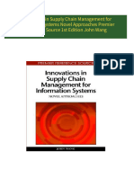 Get Innovations in Supply Chain Management for Information Systems Novel Approaches Premier Reference Source 1st Edition John Wang free all chapters