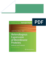 Heterologous Expression of Membrane Proteins Methods and Protocols 2nd ed. 2016 Edition Isabelle Mus-Veteau all chapter instant download