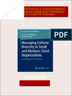 Download Full Managing Cultural Diversity in Small and Medium Sized Organizations A Guideline for Practitioners 1st Edition Torsten M. Kühlmann PDF All Chapters