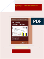 Get Adaptive survey design 1st Edition Peytchev free all chapters