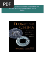 Download full Rome and China Comparative Perspectives on Ancient World Empires Walter Scheidel (Editor) ebook all chapters