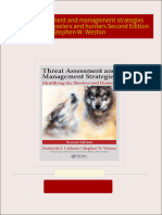 Threat assessment and management strategies identifying the howlers and hunters Second Edition Stephen W. Weston All Chapters Instant Download