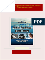 Download Aviation Psychology and Human Factors, Second Edition Monica Martinussen ebook All Chapters PDF