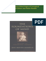 Buy ebook The Foundations of Mind Origins of Conceptual Thought 1st Edition Jean Matter Mandler cheap price