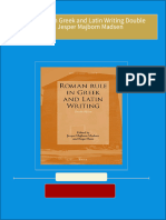 Full download Roman Rule in Greek and Latin Writing Double Vision Jesper Majbom Madsen pdf docx