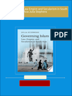 Download full Governing Islam Law Empire and Secularism in South Asia Julia Stephens ebook all chapters