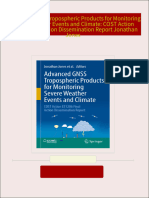 Advanced GNSS Tropospheric Products for Monitoring Severe Weather Events and Climate: COST Action ES1206 Final Action Dissemination Report Jonathan Jones 2024 scribd download