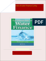 Instant download Fundamentals of water finance Curley pdf all chapter