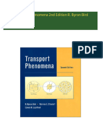 Transport Phenomena 2nd Edition R. Byron Bird 2024 Scribd Download