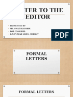 Formal Letters (1)