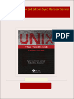 UNIX The Textbook 3rd Edition Syed Mansoor Sarwar All Chapters Instant Download