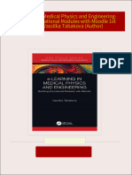 e-Learning in Medical Physics and Engineering-Building Educational Modules with Moodle 1st Edition Vassilka Tabakova (Author) 2024 Scribd Download