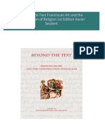 Immediate download Beyond the Text Franciscan Art and the Construction of Religion 1st Edition Xavier Seubert ebooks 2024