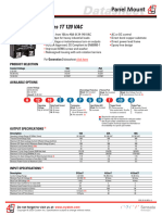 relay solid state series-1-120t-ac-panel-mount