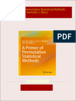 [Ebooks PDF] download A Primer of Permutation Statistical Methods Kenneth J. Berry full chapters