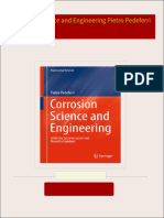 Corrosion Science and Engineering Pietro Pedeferri All Chapters Instant Download